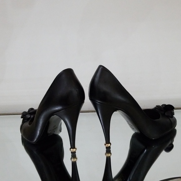 CHANEL black heels size 41 - Picture 4 of 13